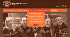 Desktop Screenshot of madridchapter.com